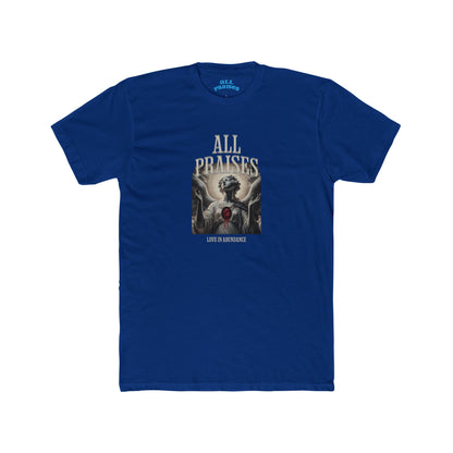 All Praises Graphic Tee — Gothic Angel Art Shirt