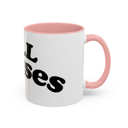 Coffee Mug — 'All Praises' Retro Script Accent Mug
