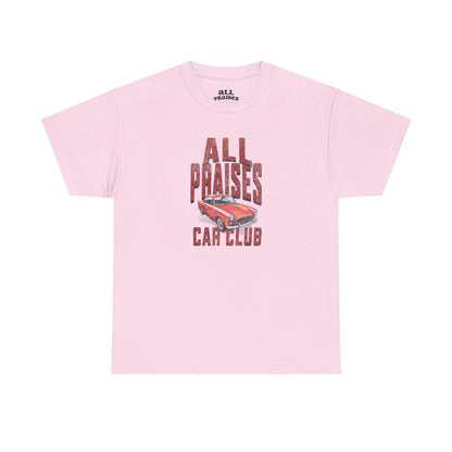 All Praises T-Shirt — Bold Vintage White Text  Tee