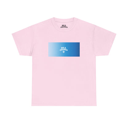 All Reasons Tee — Minimal Blue Gradient Graphic T‑Shirt