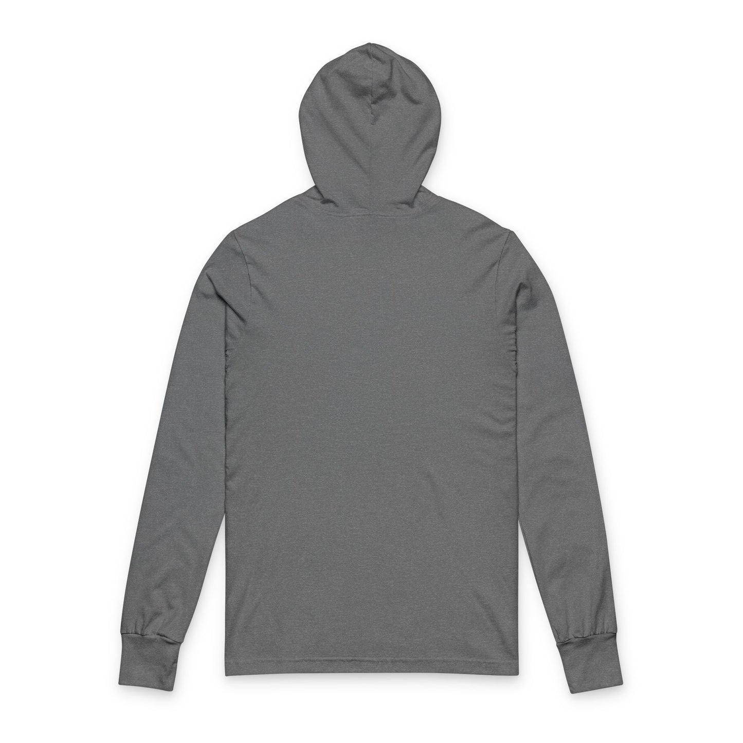 All Praises Hooded Long Sleeve Tee — Gothic Angel Graphic Hoodie Tee