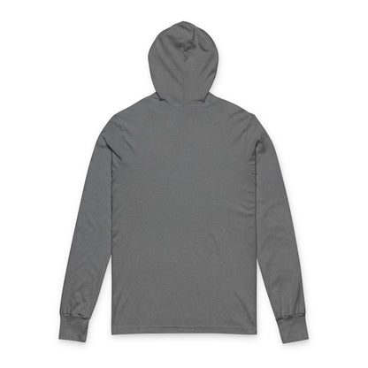 All Praises Hooded Long Sleeve Tee — Gothic Angel Graphic Hoodie Tee