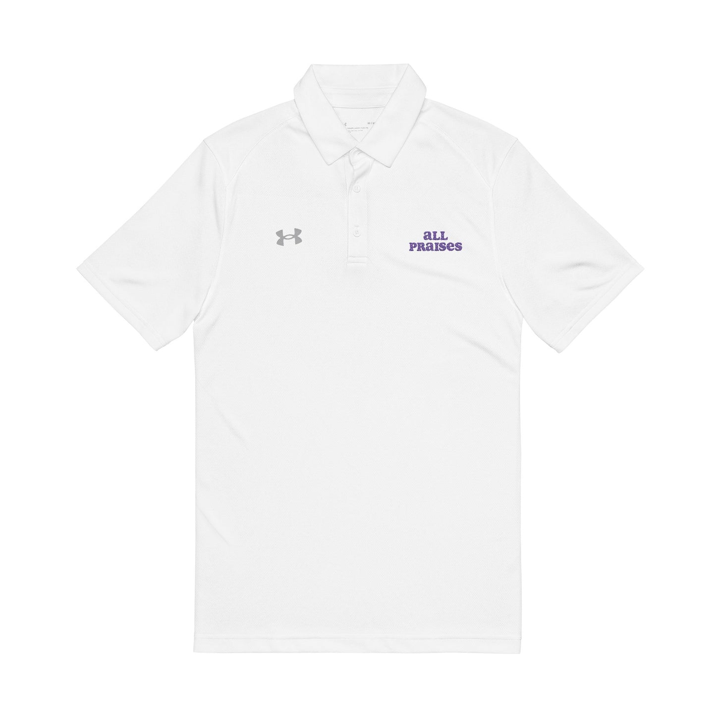 All Praises Embroidered Polo Shirt - Men's Performance Golf/Casual Polo