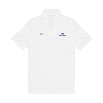 All Praises Embroidered Polo Shirt - Men's Performance Golf/Casual Polo