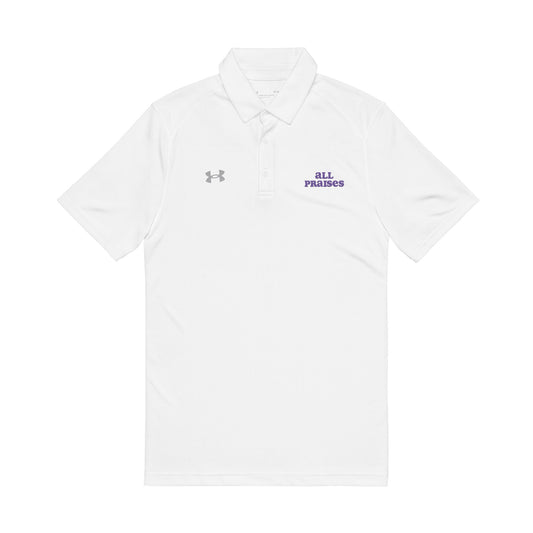All Praises Embroidered Polo Shirt - Men's Performance Golf/Casual Polo