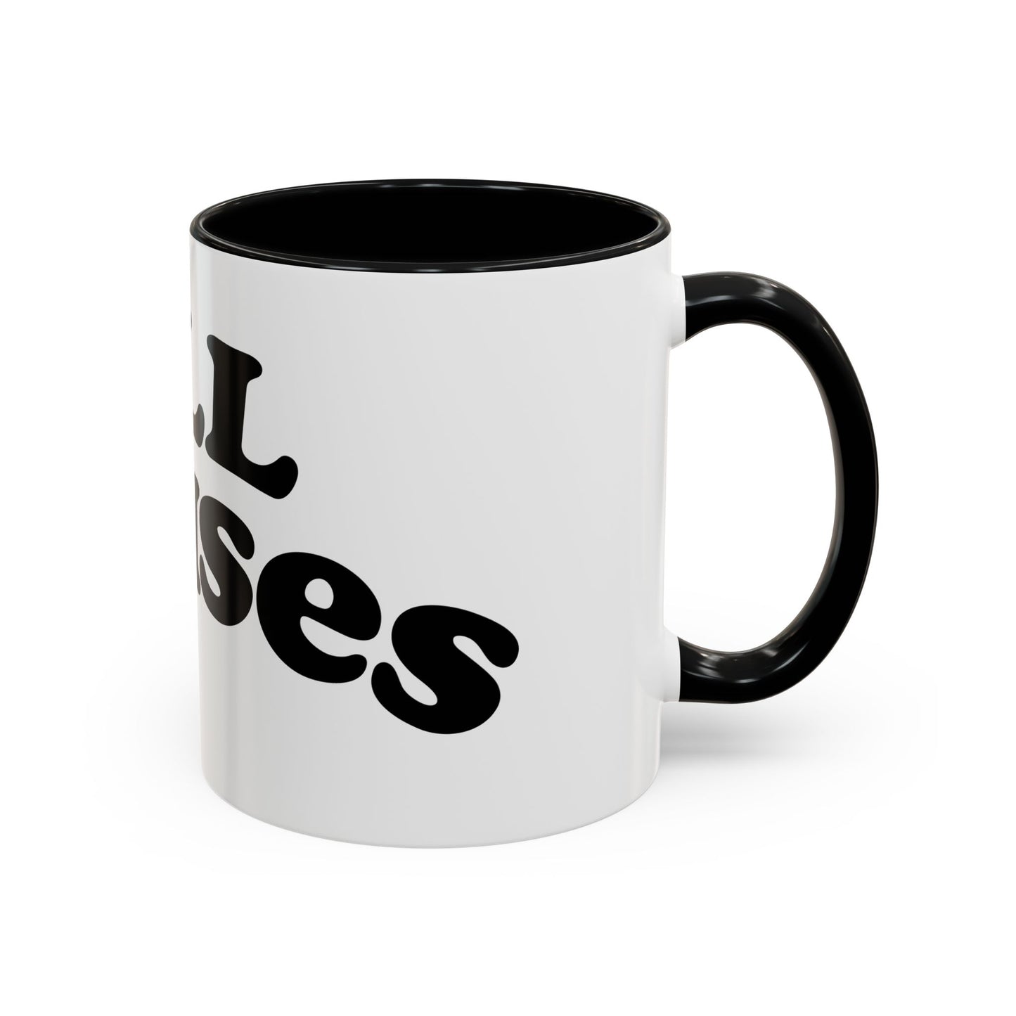 Coffee Mug — 'All Praises' Retro Script Accent Mug