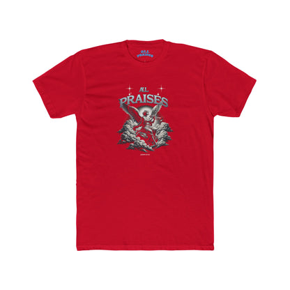 All Praises Graphic Tee — Vintage Angel Illustration