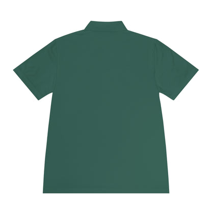 Men's Sport Polo - 'All Praises' Minimal Embroidered Logo