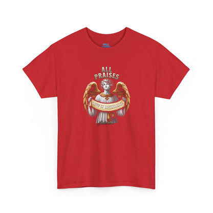 Angel Cherub Graphic Tee — "All Praises" Vintage-Inspired T-Shirt