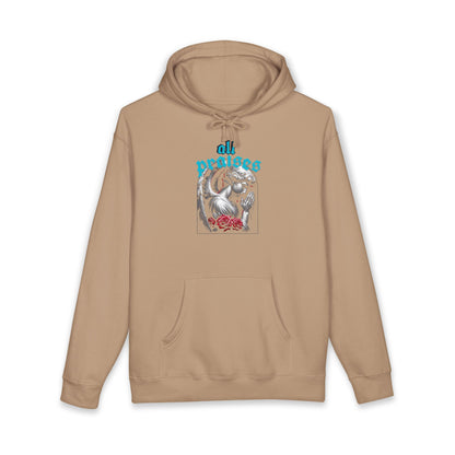 Hoodie — 'All Praises' Angel Graphic Pullover