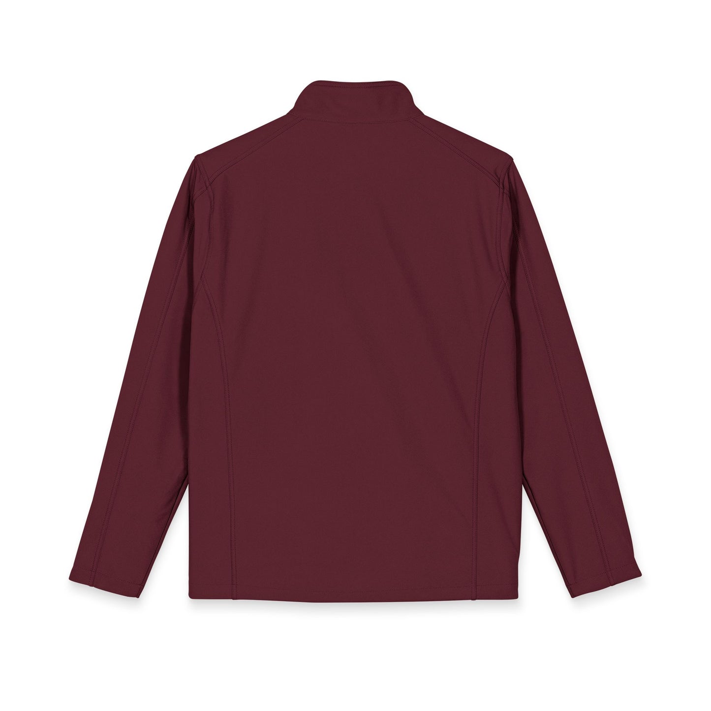Embroidered Men's Soft Shell Jacket – Minimal Logo Windbreaker