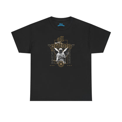 All Praises  Angel Graphic Tee – Vintage Gothic Angel T-shirt