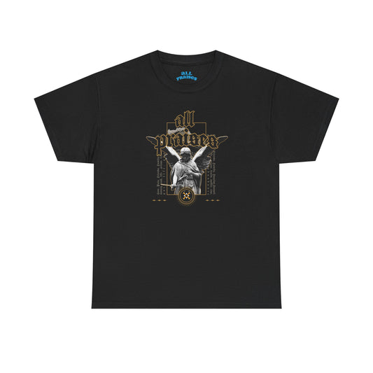 All Praises  Angel Graphic Tee – Vintage Gothic Angel T-shirt