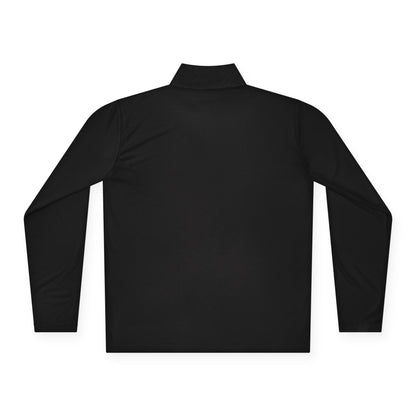 Quarter-Zip Pullover — Minimal 'All In' Logo Performance Pullover