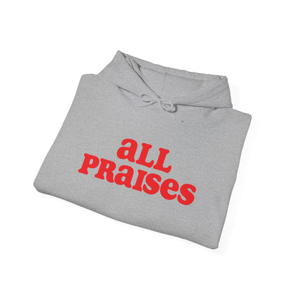 All Praises " Living Abundantly"  Heavy Blend™ Hooded Sweatshirt
