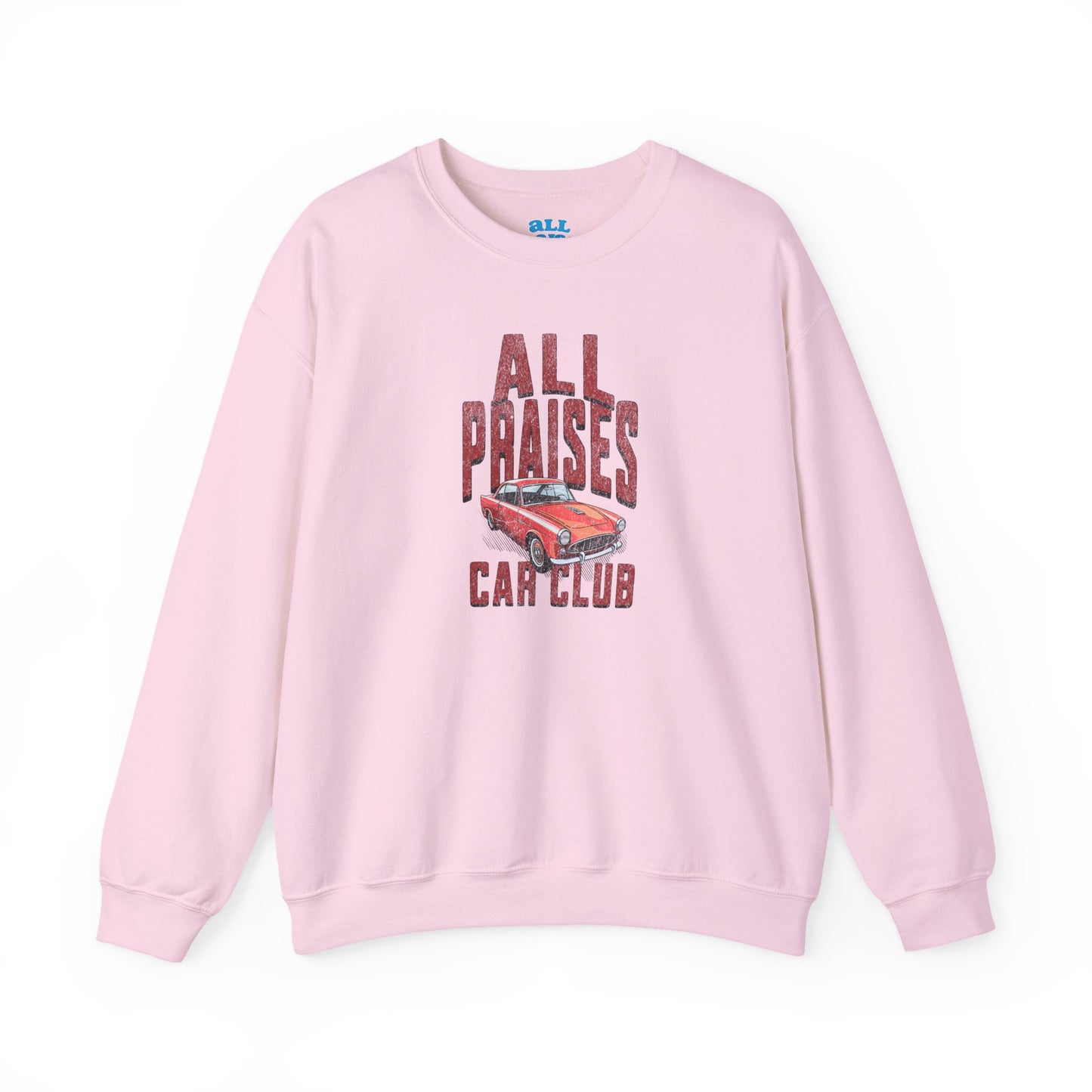 All Praises Crewneck Sweatshirt — Minimal Inspirational Pullover