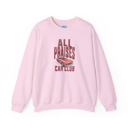 All Praises Crewneck Sweatshirt — Minimal Inspirational Pullover