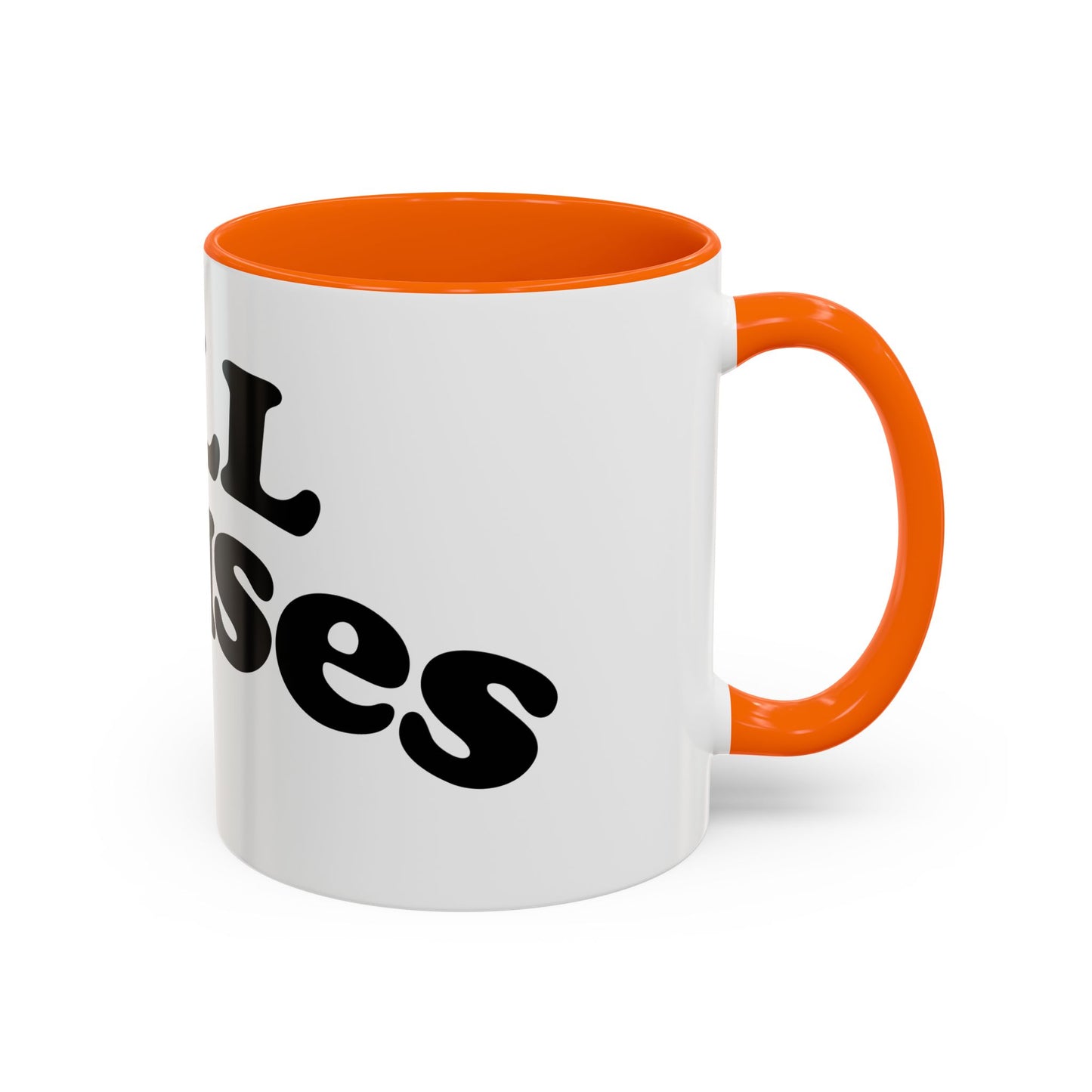 Coffee Mug — 'All Praises' Retro Script Accent Mug