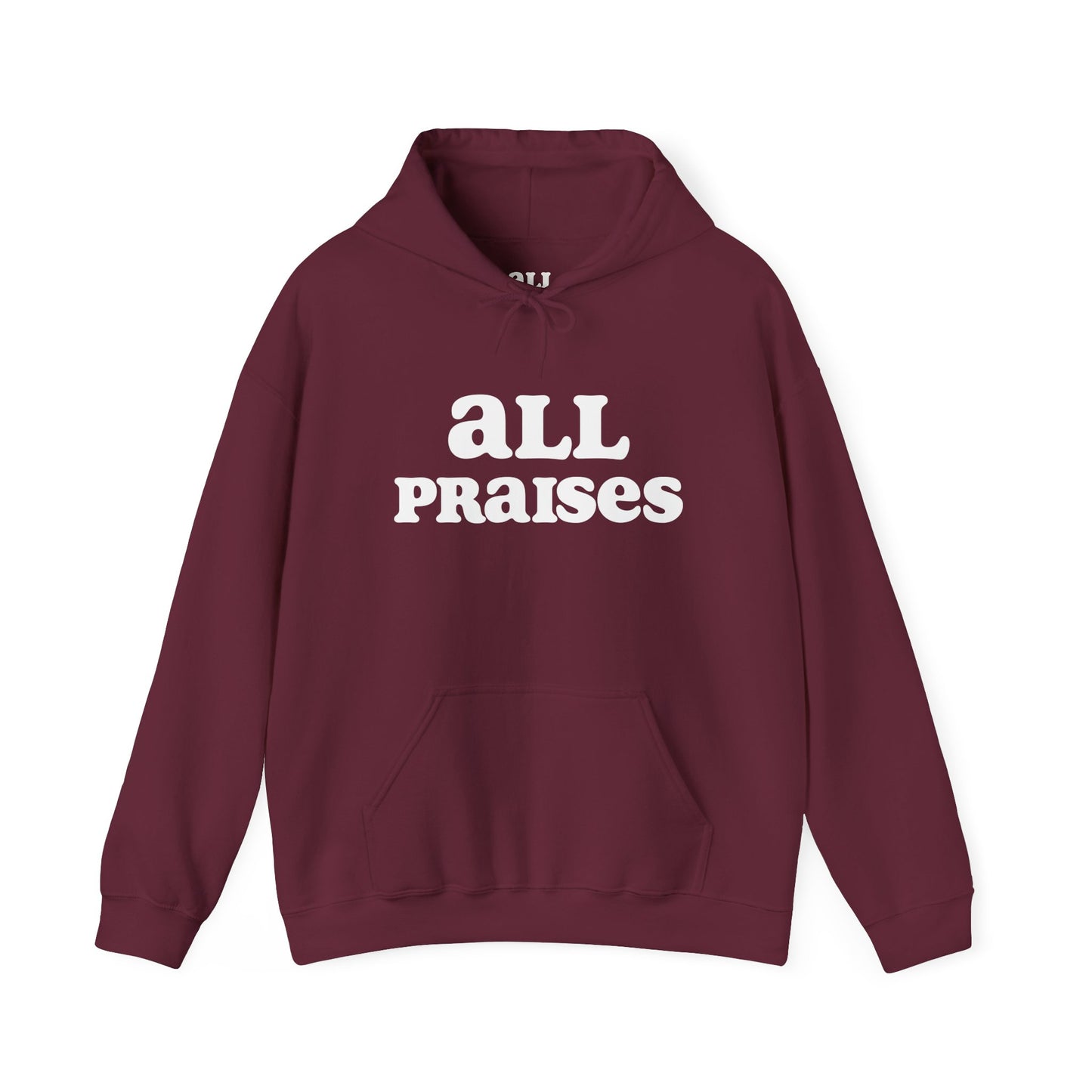 OG All Praises Hoodie — Retro Bold Faith Graphic Sweatshirt
